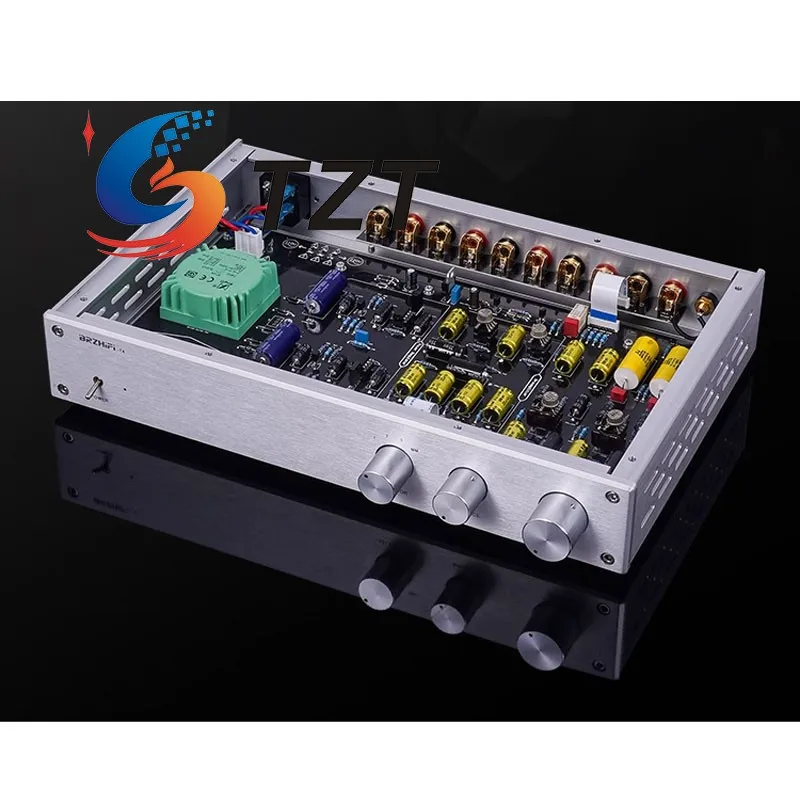 TZT BRZHIFI T4 Высококачественный предусилитель 0,4 Гц-360 кГц, замена аудиоусилителя граммофона для Quintessence Group 1