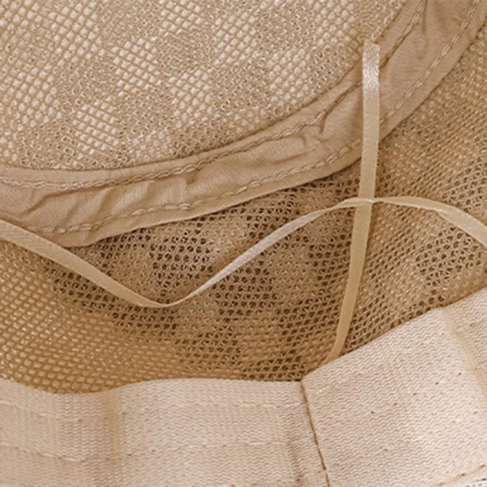 Neue modische Damen-Outdoor-Bucket-Hüte, lässige Reisehüte, karierte personalisierte Bucket-Fischerhüte, Freizeithüte, Sonnenschutzhüte – Detail 8