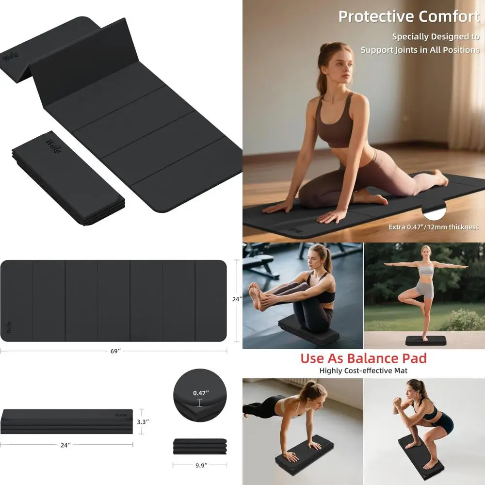 Thick 1/2 Inch Yoga… - image