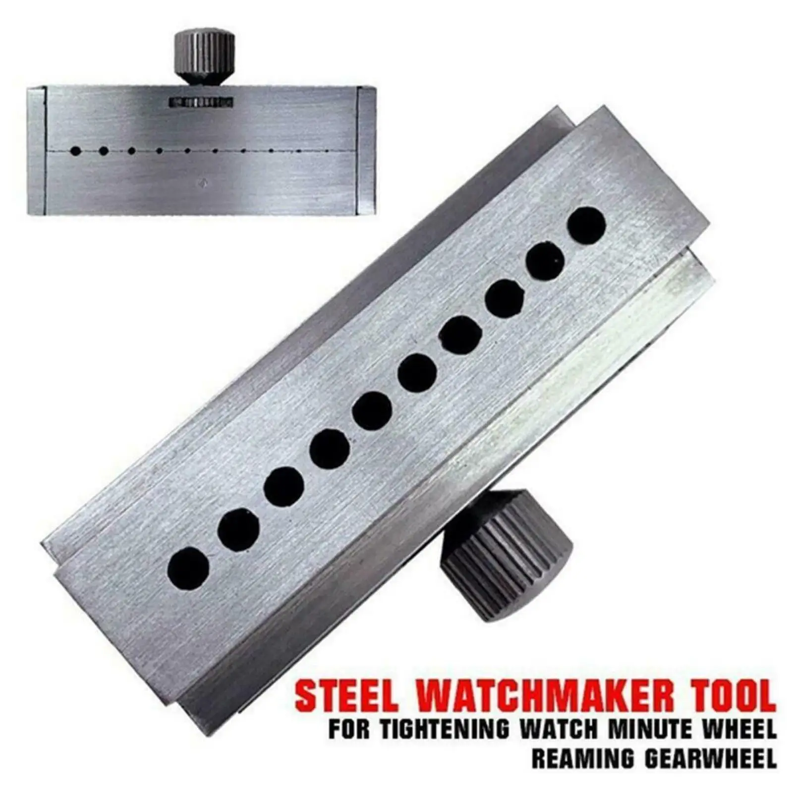 Watch Repair Hand Setting Tool Reamer Set 0.4-1.5mm, Hour Minute Second Hand Tightening Tool for Watchmaker