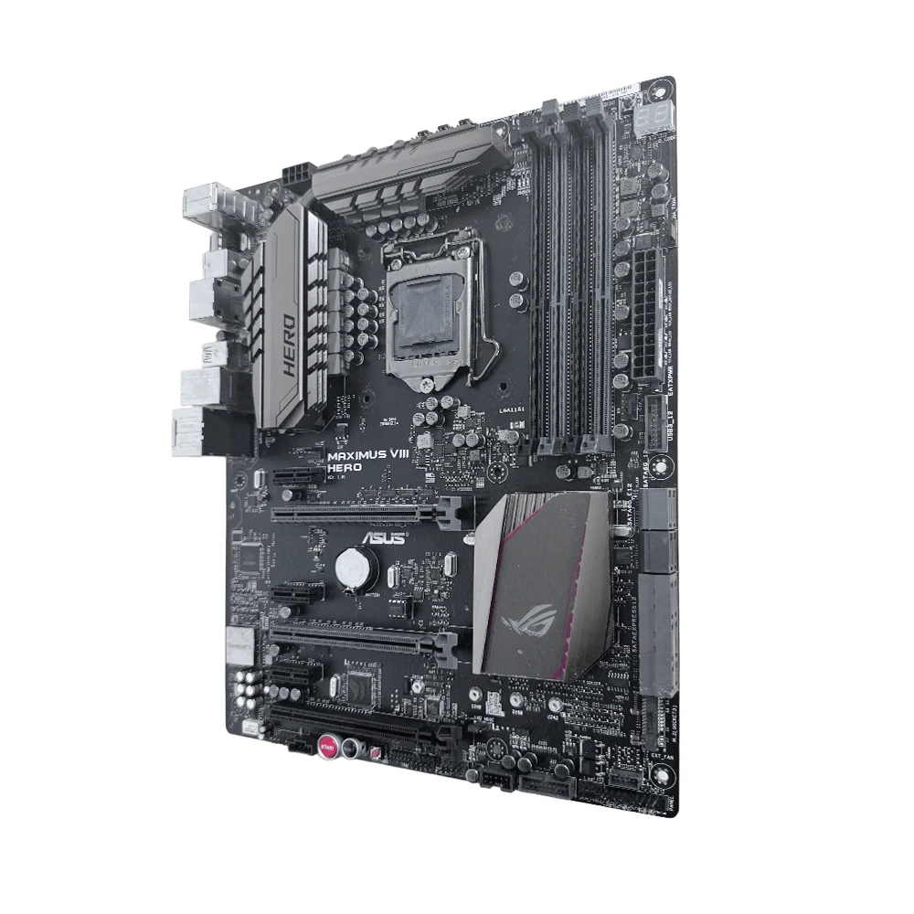 اللوحة الأم ASUS MAXIMUS VIII HERO LGA 1151 Intel Z170 تدعم i3-6100 7300 7500 7700 6700 6500 وحدة المعالجة المركزية ATX DDR4 64GB M.2
