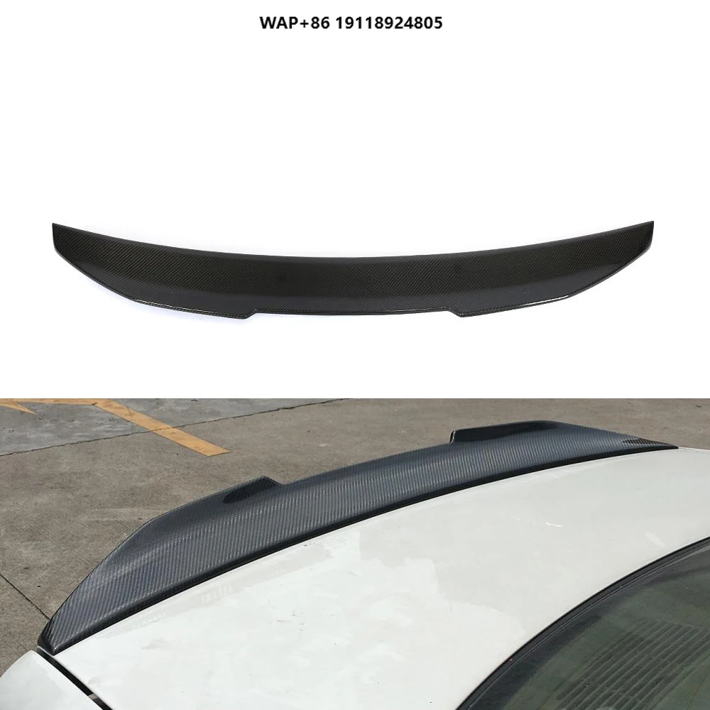 Carbon Fiber Rear Spoiler for B-MW 5 Series E39 525i 528i 530i 540i 4 Door 1996-2003