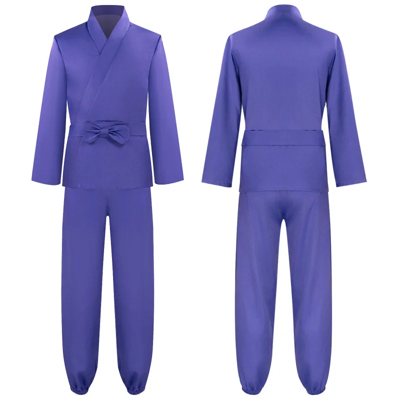 Anime Nintama Rantarou Cosplay Costume Ninjutsu Academy Performance Costumes Ninja Boy Rantaro Karate Cosplay Costumes