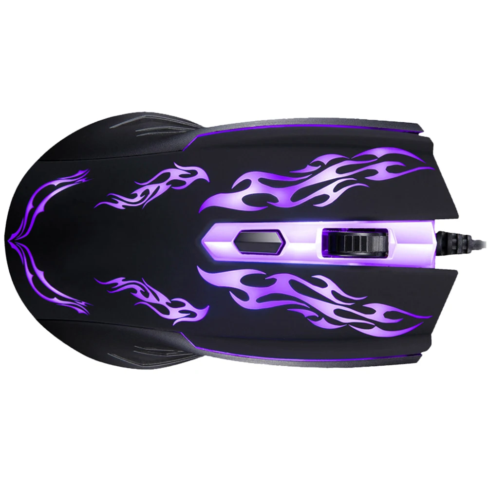 

1600 DPI Computer Mouse Optical Accessory Accessories Wireless Black Wired Game