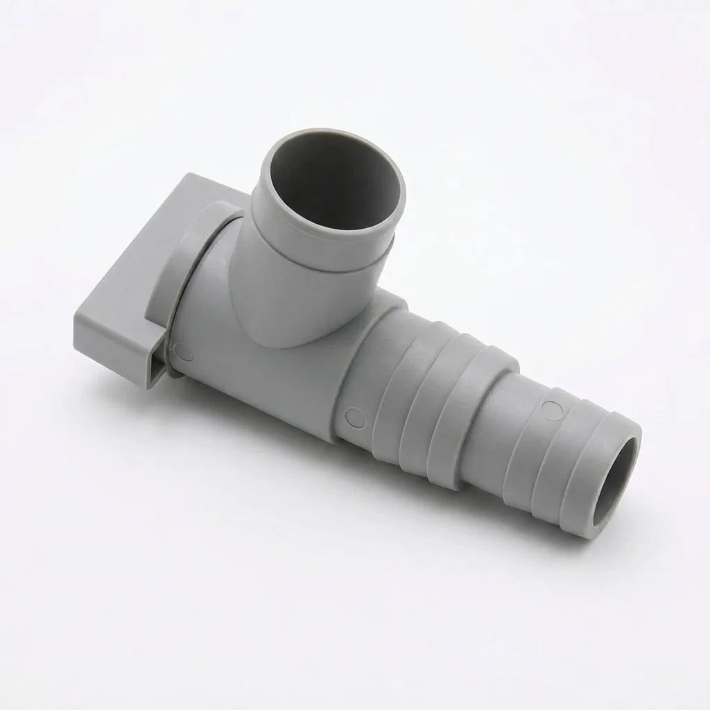 32mm PVC Pool Filter Pump Adapter Durable On Off Plunger Valve Sealed Replacement Part For Outdoor Swimming Pool Water