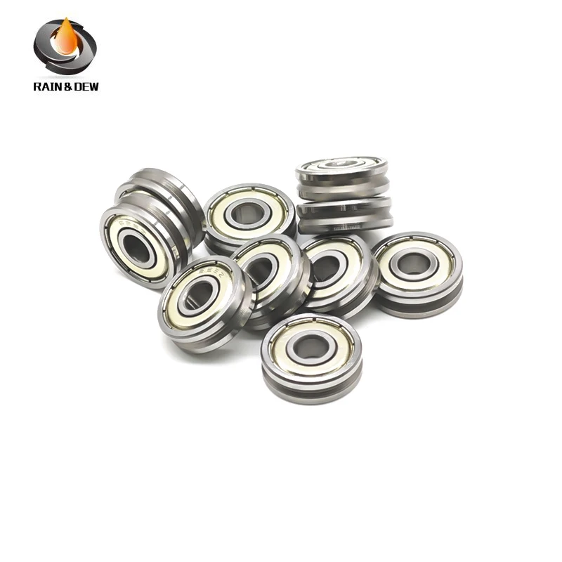 5PCS V625ZZ Embroidery Machine Bearing 5X16X5mm V Groove Roller Wheel Small Ball Bearings V625 ZZ