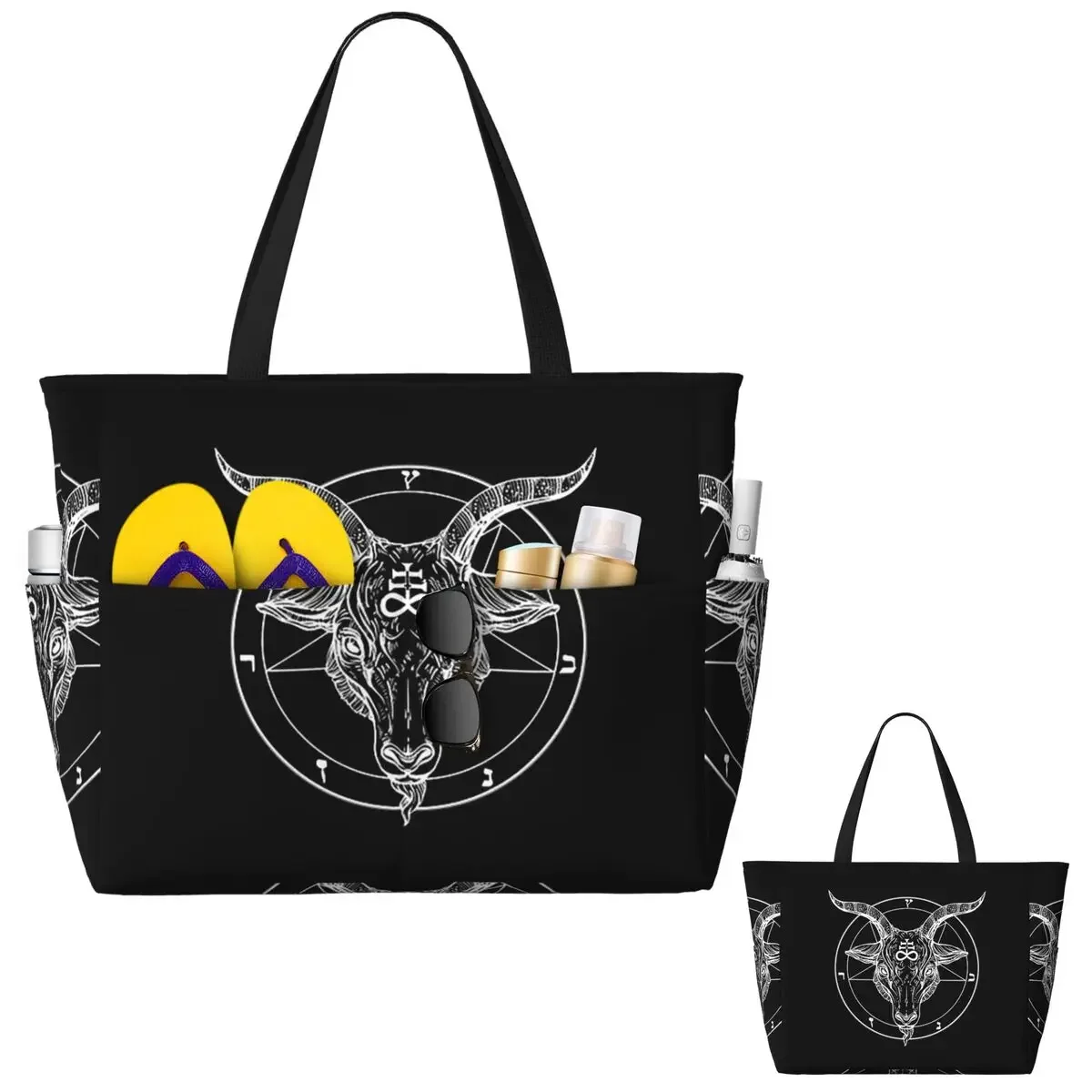 bolsa-de-praia-com-cabeca-de-cabra-baphomet-e-pentagrama-ou-simbolo-satanista-bolsa-esportiva-para-academia-yoga-bolsa-de-viagem-feminina-bolsa-fitness
