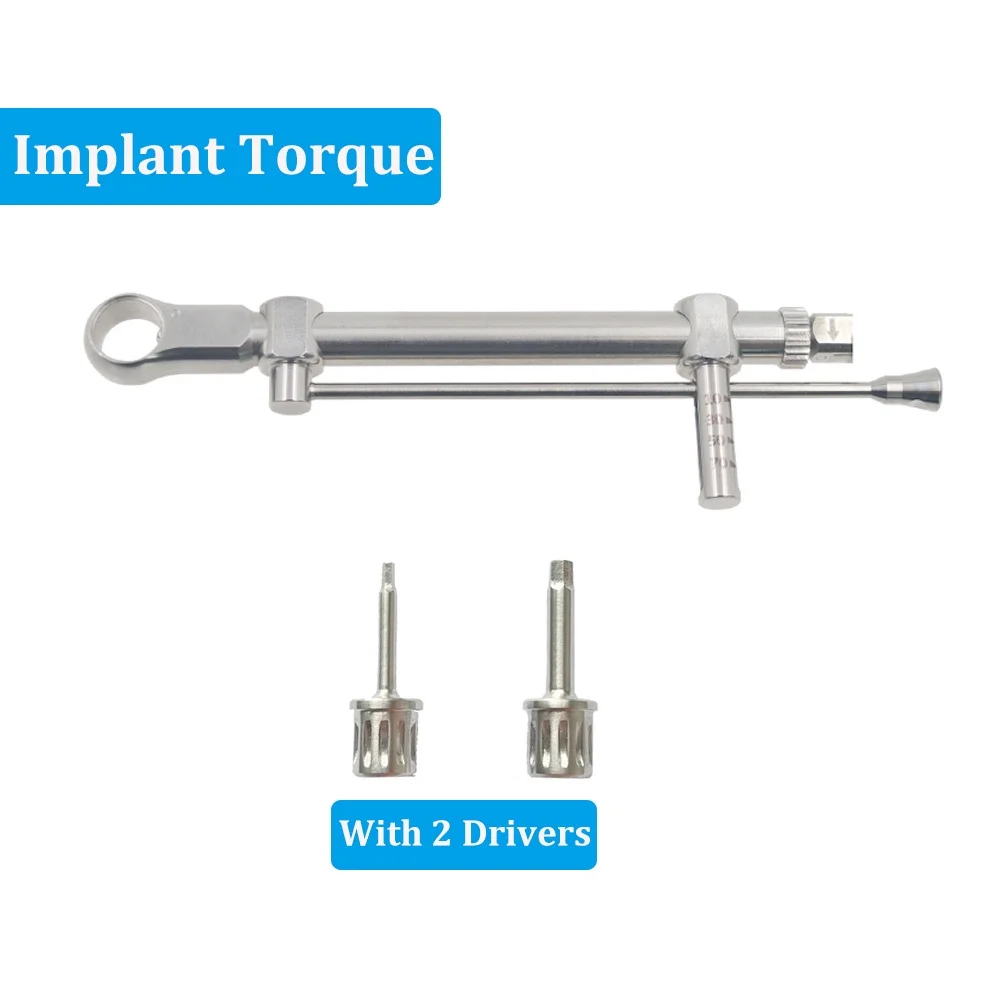 Chaves  Fenda  Torque Para Implantes Odontológicos 10-70NCM Chave Catraca Ferramentas  Reparo