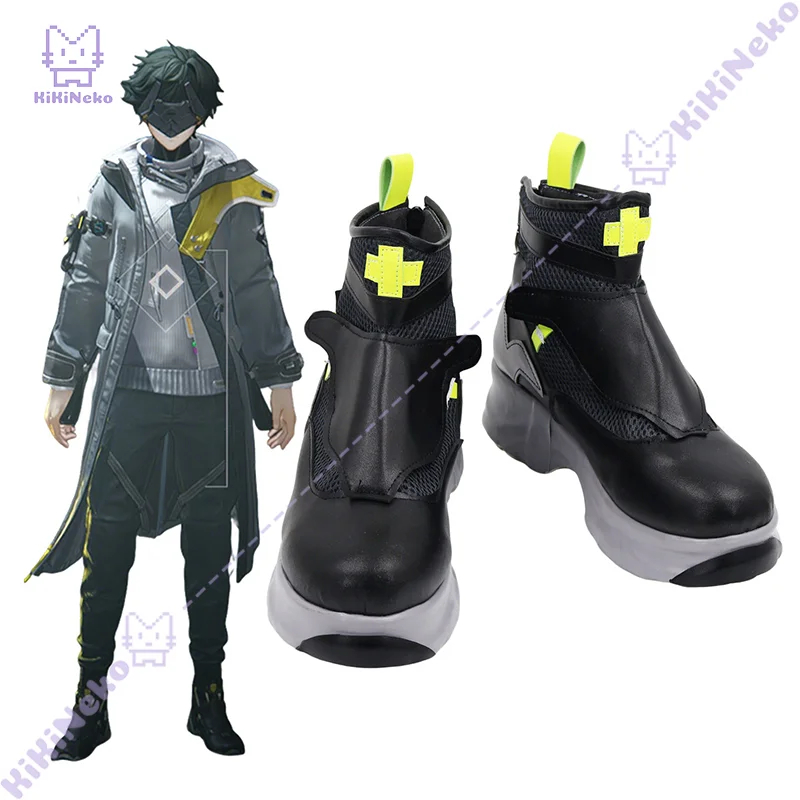 เกมอาร์คนายท์ส เอนด์ฟิลด์ เอนด์มินิสเตอเรเตอร์ คอสเพลย์รองเท้าผู้ชาย เอนด์มินิสเตอเรเตอร์ คอสเพลย์รองเท้าสำหรับปาร์ตี้คอมิคอนผู้ใหญ่