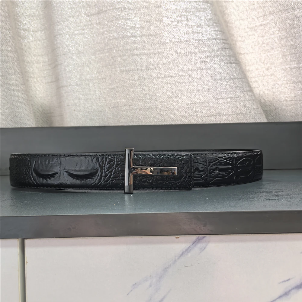 2025 جودة عالية الرجال حزام الجلود المصممين بنطلون موضة العلامة التجارية حزام الرجال الفاخرة يتوهم خمر حزام حزام للرجال الجينز #6