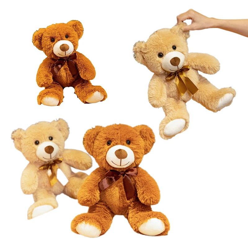 

Christmas Bear Lovely Bear Plush Toys Stuffed Cute Bear Doll Boys&Girls Valentine's Gift Kids Baby Christmas Gift
