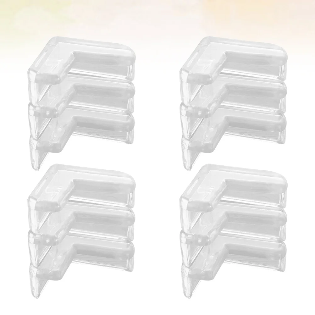 

24Pcs Transparent Table Corner Protector Baby Safety Guards Anti-Collision Cushion Desktop Furniture Edge Protective Set