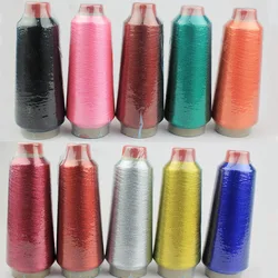 Colorful Computer Cross-Stitch Embroidery Threads 3200M Sewing Thread Line Durable Overlock Textile Metallic Yarn Woven Line