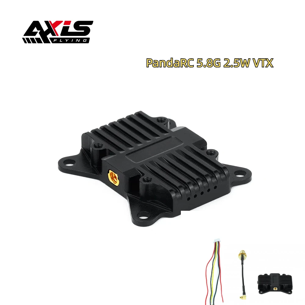 

Axisflying PandaRC 5.8G 2.5W VTX VT5804-BAT Video Transmitter 56CH 6-36V for FPV Racing Drone Parts