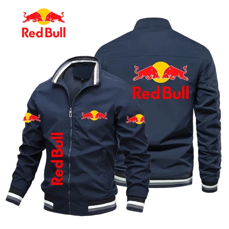 Four Seasons New Men's Jacket Red Bull Jacket Comfortable Mature High end Motorcycle Logo Jacket Stormtrooper Jacket Outdoor Bus