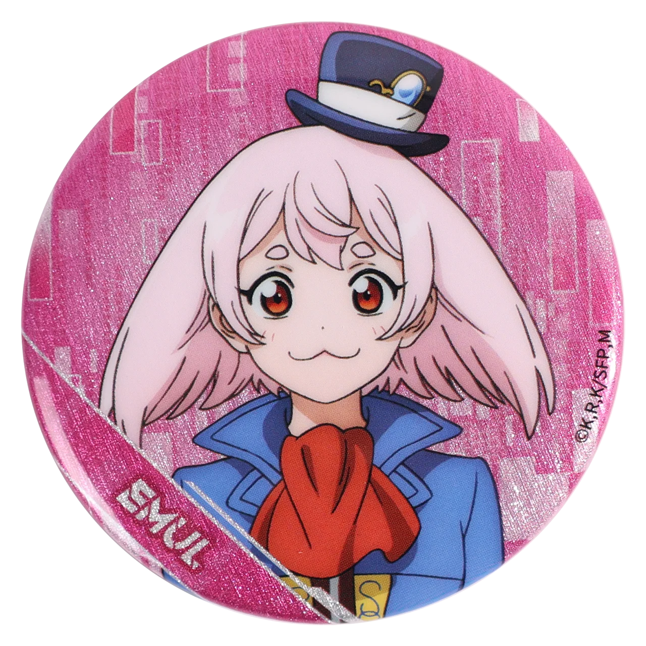 58mm Anime Shangri-La Saiga-0 Emel Cosplay COSTUME Badge Pin SPTE Tinplate Brooch﻿ Prop Gilf