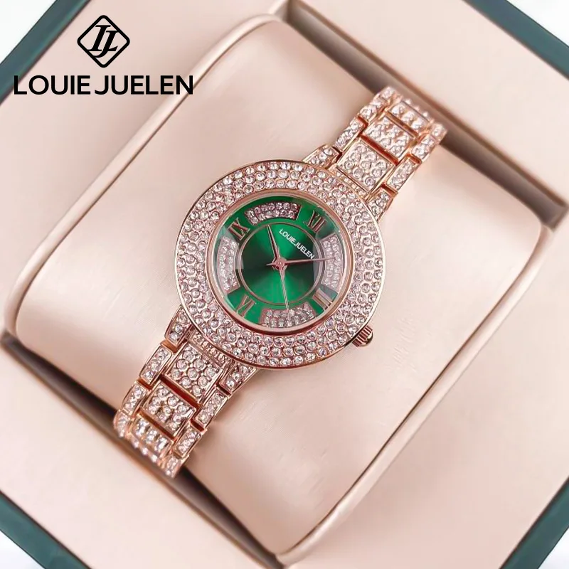 Женские модные часы с бриллиантами, кварцевые часы с бриллиантовым ремешком, водонепроницаемые роскошные женские платья, наручные часы, подарок для женщин