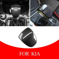 Automotive gear shift decorative patch For Kia Forte K3 Soul Forte Ceed process Seltos 2019 - 2023 car accessories