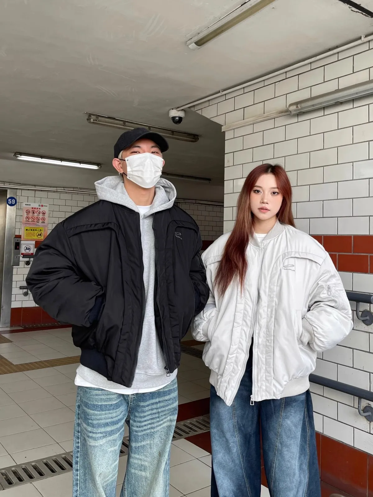 

Street Sle Deconstructed Arcuate Pilot Cotton Jaet Boxy Свободная теплая хлопковая верхняя одежда для мужчин и женщин Зима 2024