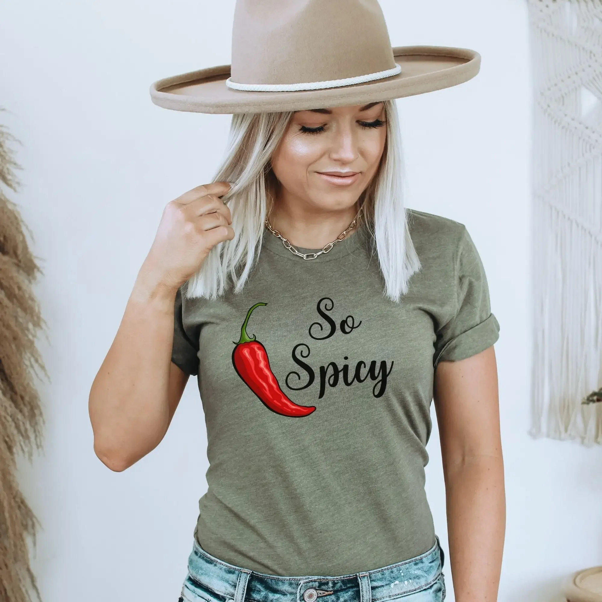 So Spicy Shirt Hot Pepper Gardening Funny Garden For Women Chili Cook Off T Hotwife Gift Grill Master Foodie