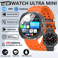 Smart Watch Built-in App Store Network sharing GPS Bluetooth call heart rate Smartwatch Men For Galaxy Watch Ultra mini 2025 New