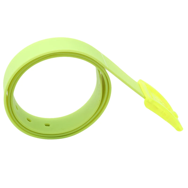 Fashion Plastic Belt Friendly Candy Multi Color Silicone  display picture 1