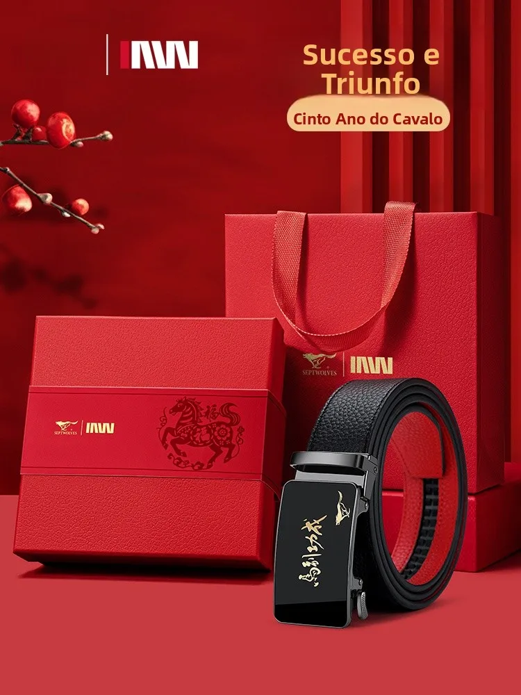 red-leather-belt-for-men-qilipeng-2026-year-new-year-gift-simple-style-alloy-buckle-casual-wear-top-layer-cowhide