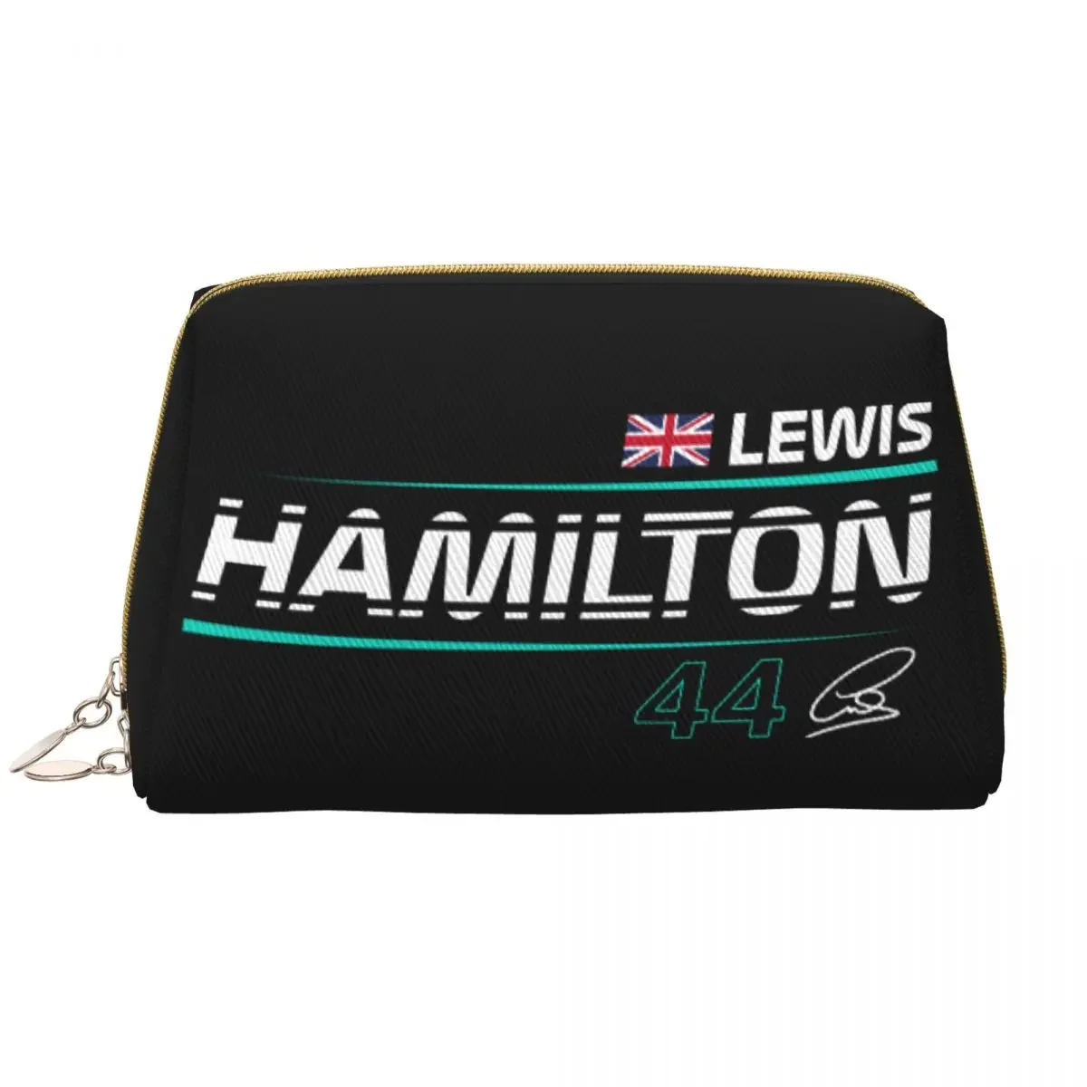 Hamiltons 44 Car Race Makeup Bag Women Travel Cosmetic Organizer Cute Storage Toiletry Bags