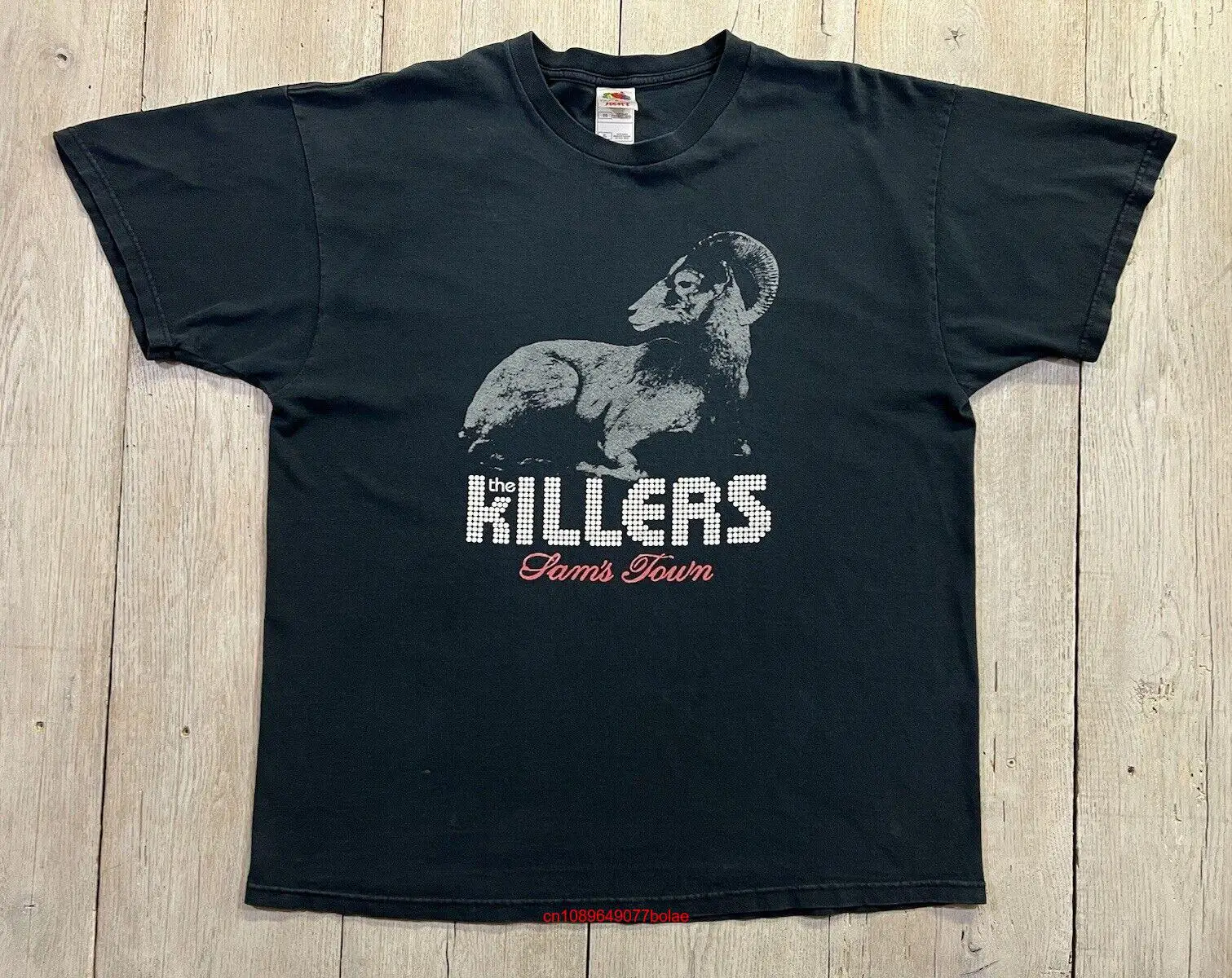 The Killers Sam s Town Promo T Shirt Size XL Vtg long or short sleeves