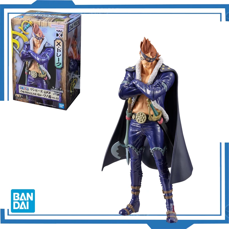 

Оригинальная фигурка Bandai Banpresto из аниме One Piece DXF The Grandline Men, экшн-фигурка трайка ВАО, страна X, ПВХ, Коллекционная модель, игрушки