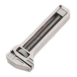 Mini Compact Titanium Multitool Adjustable Size Small Multitool for Everyday Prep, Beer Opener