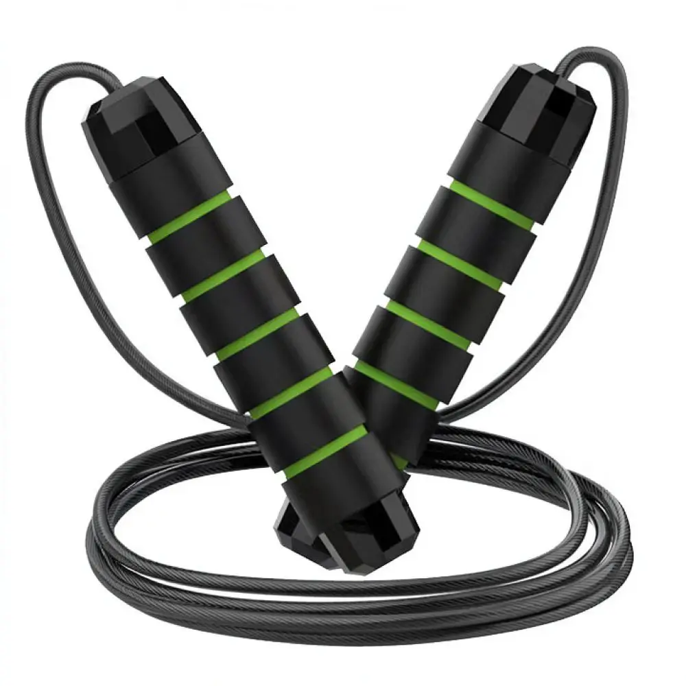 Durable Steel Wire Skipping Rope Adjustable Fitness Speed Training Tool For Cardio Workout Exercise Home Gym