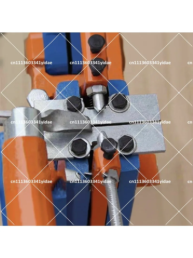 40 woodworking machinery along the saw band blade to the tooth opener machine cutting  pliers breaking splitter saw blade puller