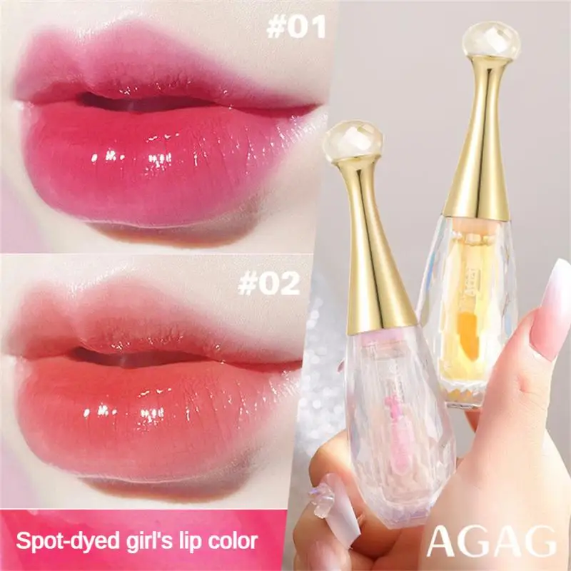 Color Changing Lipstick Pursed Lips Smooth Texture Temperature Changing Lip Oil Makeup Dudu L Discoloration Firm Lips Lip Balm