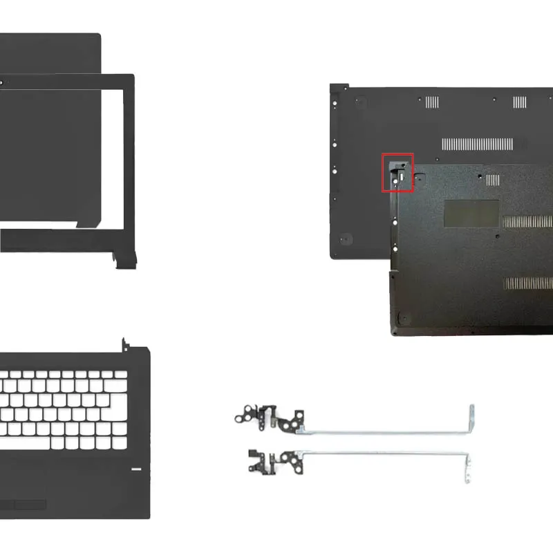 Para Lenovo V310-14 V310-14ISK V310-14IKB Nueva Carcasa para Portátil, Cubierta Trasera LCD, Bisel Frontal, Reposamanos, Carcasa Inferior, Tapa Superior, Carcasa Superior