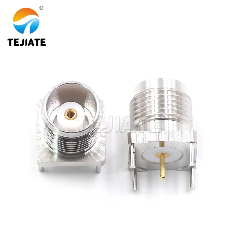 TNC-KYWE TNC-KE PCB welding vertical elbow female seat TNC-KYE TNC-50KHD