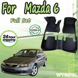 Car Floor Mats For Mazda 6 2006 2007 2008 2009 2010 2011 2012 2013 2014 2015 2016 2017 Auto Foot Pads Interior Accessories
