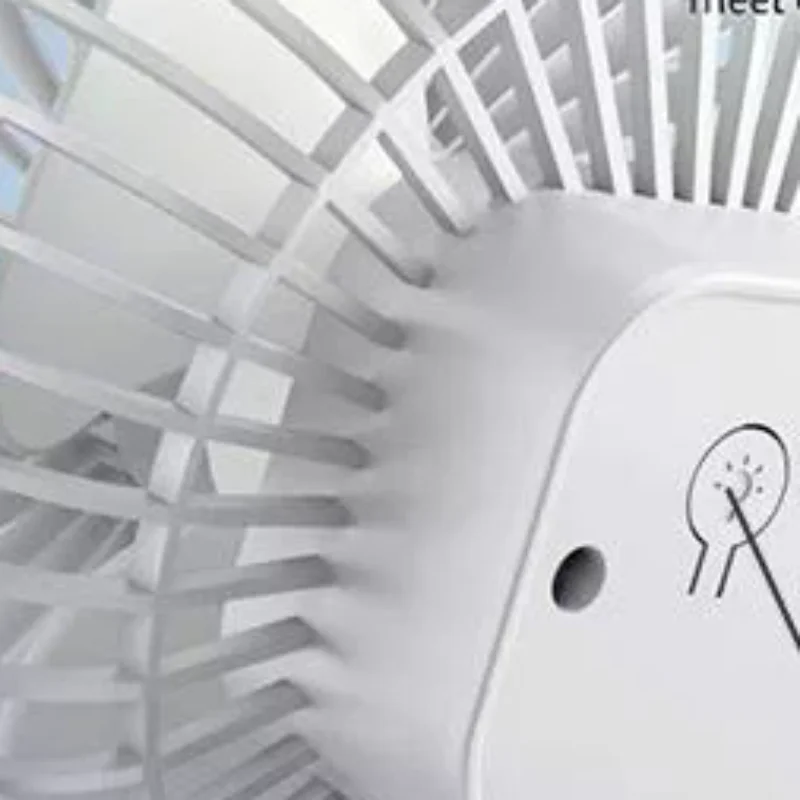 

Camping Fan Rechargeable Desktop Portable Air Circulator Wireless Ceiling Electric Fan With LED Light Clip-on Home