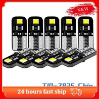 1/2/5/10pcs Car Signal Lamp W5W T10 168 194 LED Bulbs Canbus Car Interior Map Dome Light License Plate Light Parking Lamp