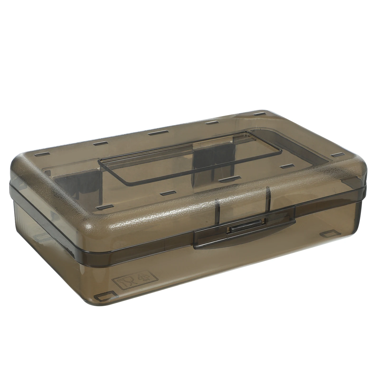 

Stationery Box Small Pencil Case Cases for Students Plastic Holder Organizer Boxes Simple Storage Container