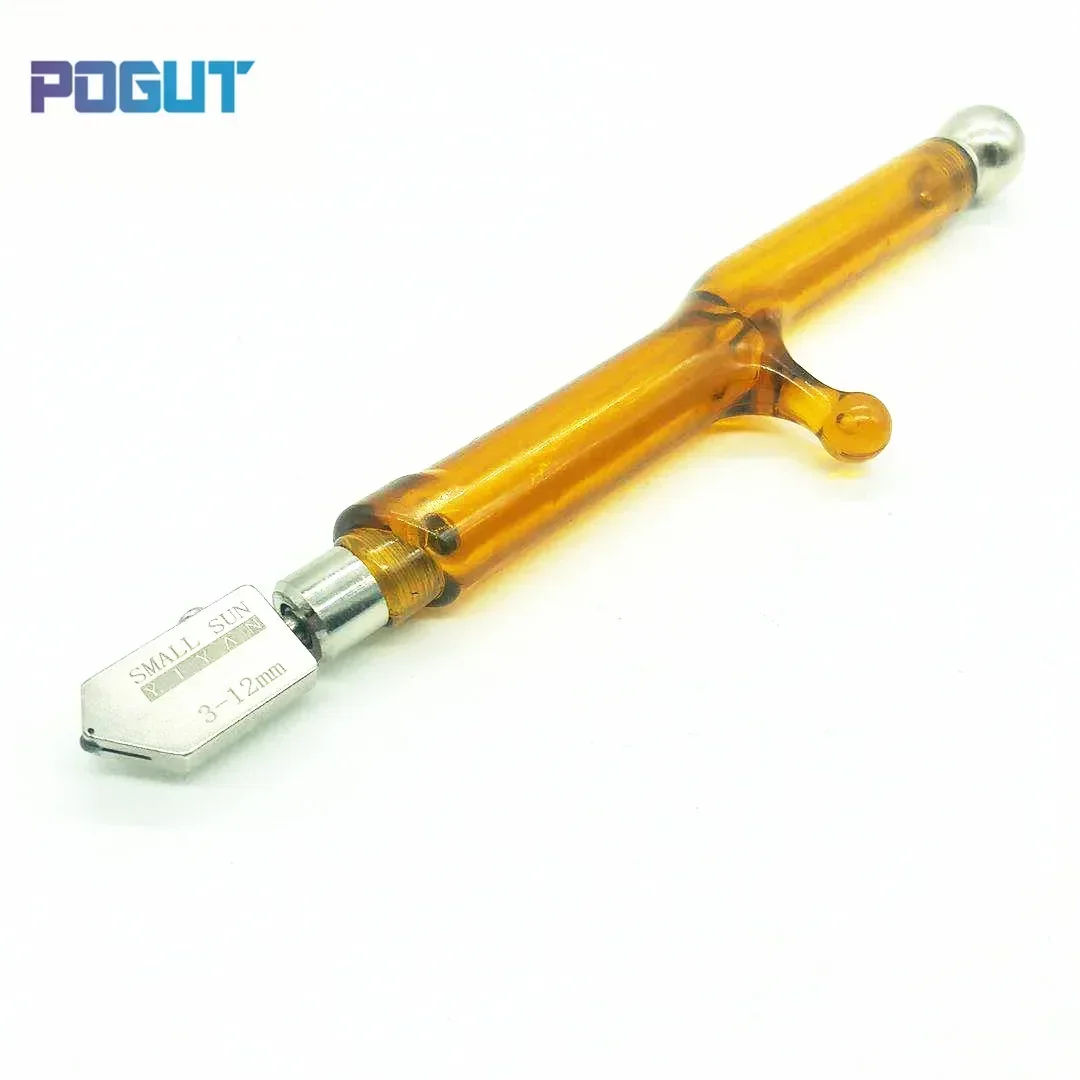 

Pistol Grip Glass Cutter 3-12mm Custom-grip Stained Glass Cutting Tool