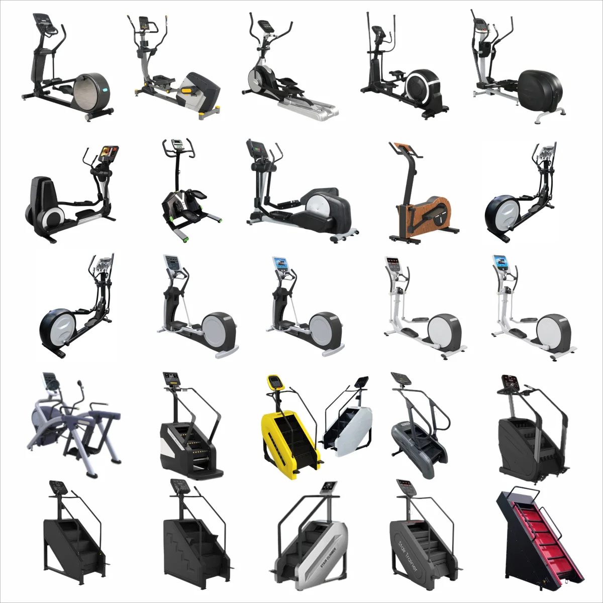 

New Arrival Fitness Self Generating Elliptical Cross Trainer Gym Cardio Equipment Commercial Elliptical