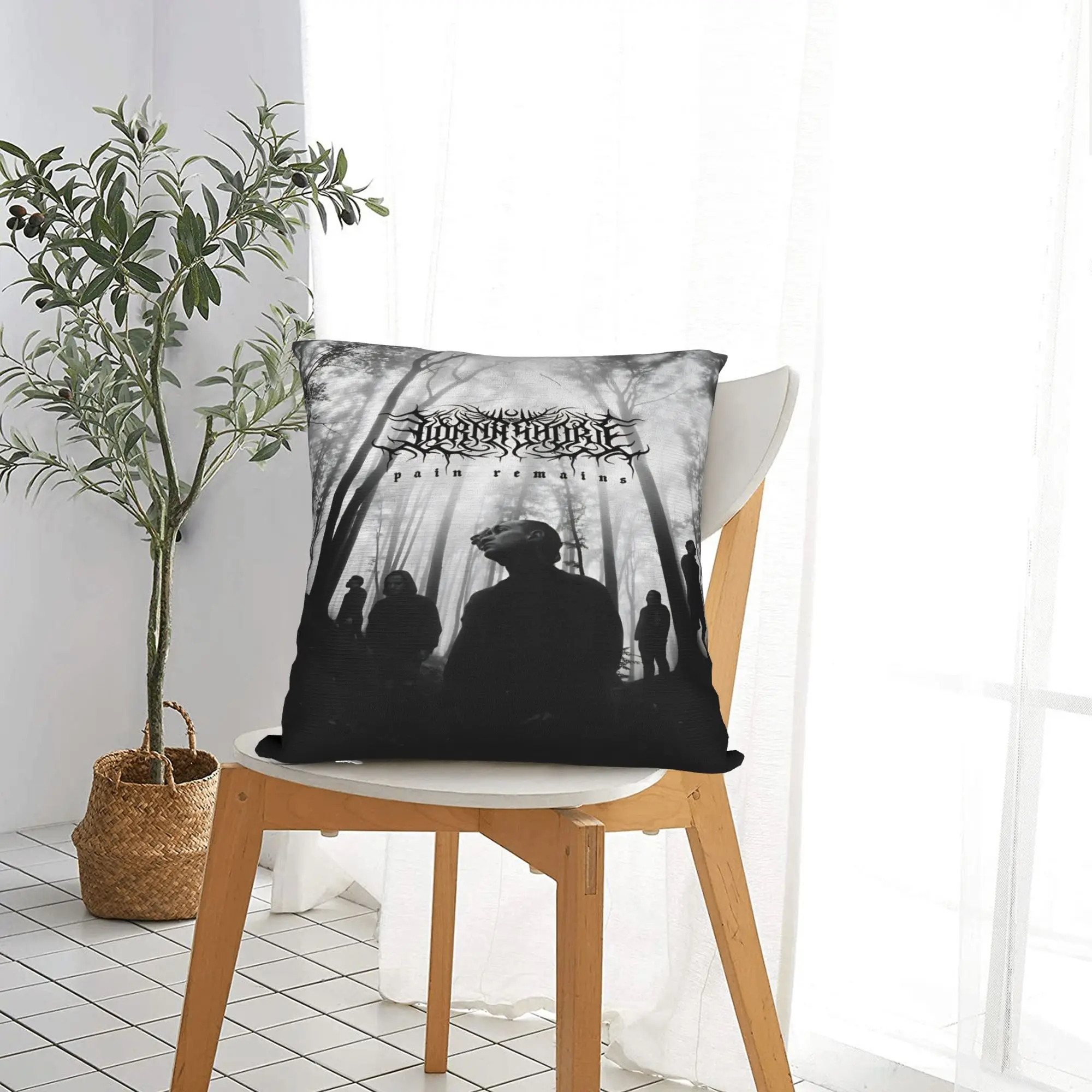 L-Lorna Shore Pillow Case  Comfy Pillow Cover For Sofa Home Decor Funny Cushion Cover