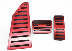 For SAIC MG HS 2 2024 2023 Alumium Alloy Footrest Gas Pedal Clutch Pad Rest Pedal Accelerator Auto Accessory