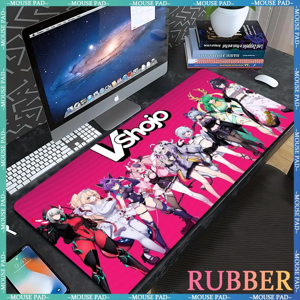 

Anime Girl Rubber XXL MousePad Cute Desk Mat Kawaii 1200X600MM Gaming Keyboard Pad Gamer HD Printed Desk Mat Lock Edge Mouse Pad