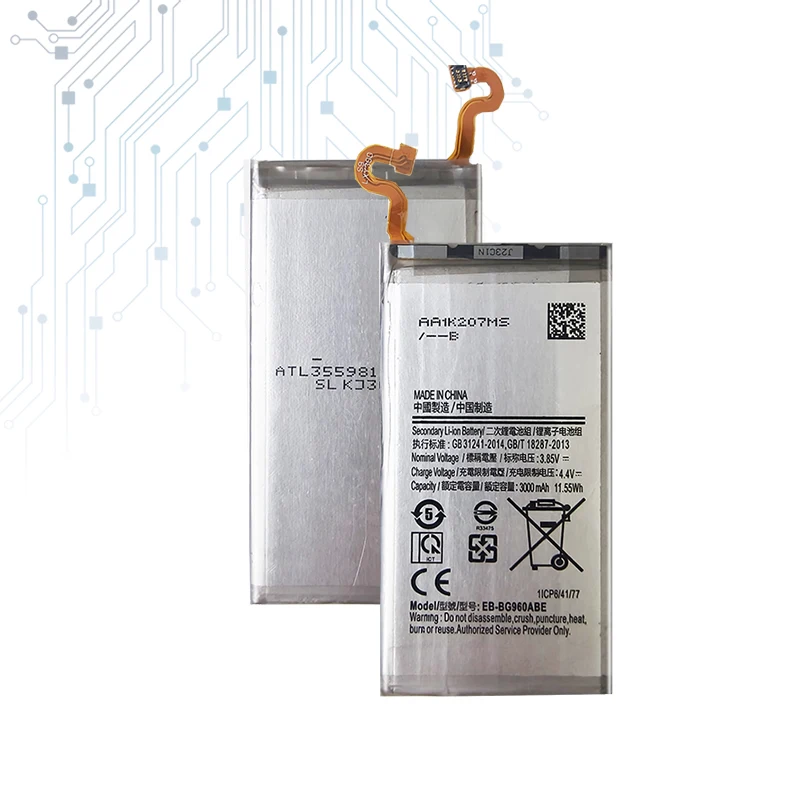 EB-BG960ABE Battery For Samsung Galaxy S9, G9600, SM-G960F, SM-G960, G960F, G960, 3000mAh, Tracking Number