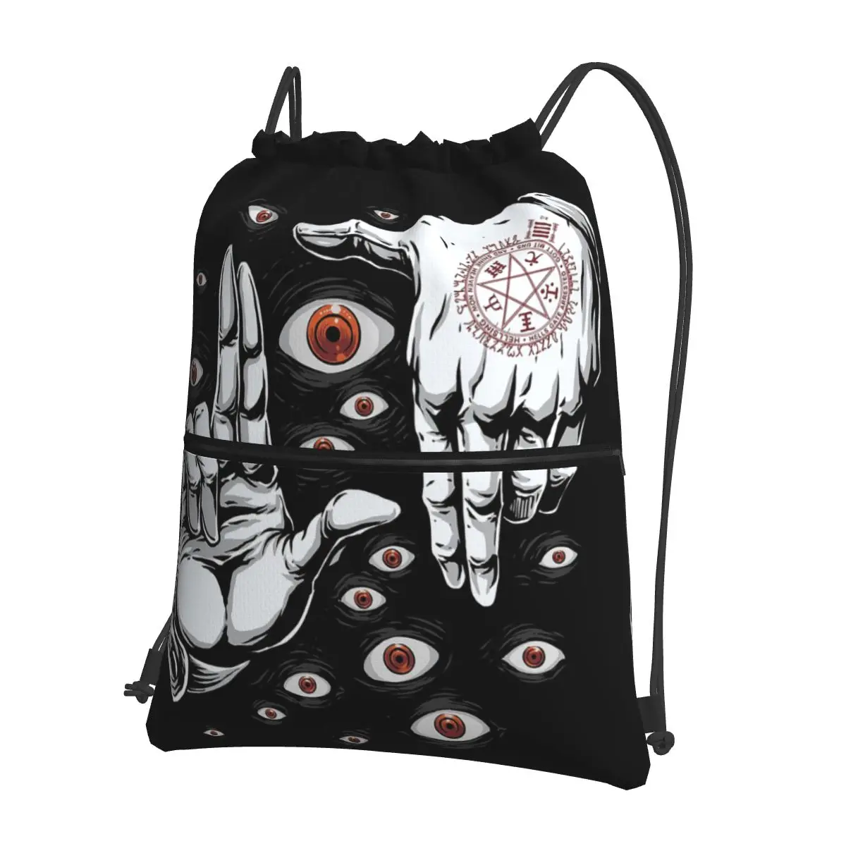 Mochilas portáteis com cordão Bundle, Alucard, Hellsing, Viagem, Esporte, Cordão, Sacos De Armazenamento, Manga, Homens, Mulher