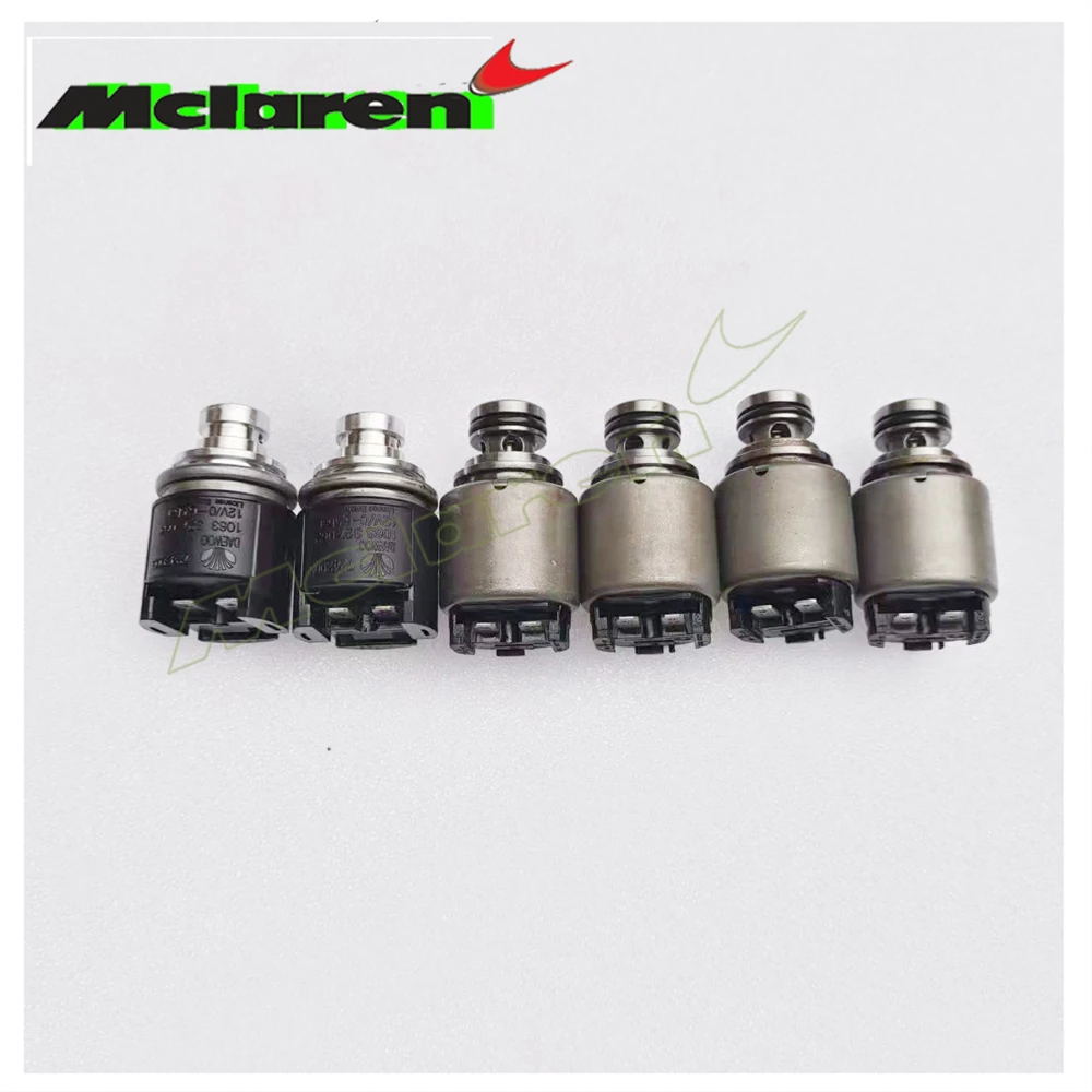 6pcs Shift Solenoid Valve 4hp16 ZF4HP16 for BUICK for CHEVROLET Epica Optra Orlando for DAEWOO for SUZUKI  Transmission