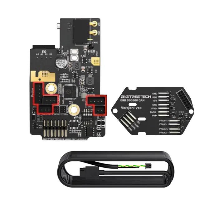 Imagem -02 - Blurolls-voron Stealthburner Extrusora Kit Completo sb Toolhead 12h Tap Sb2209 Rp204 Pode para Voron 2.4 V2.4 Hotend Klipper Canbus 3d