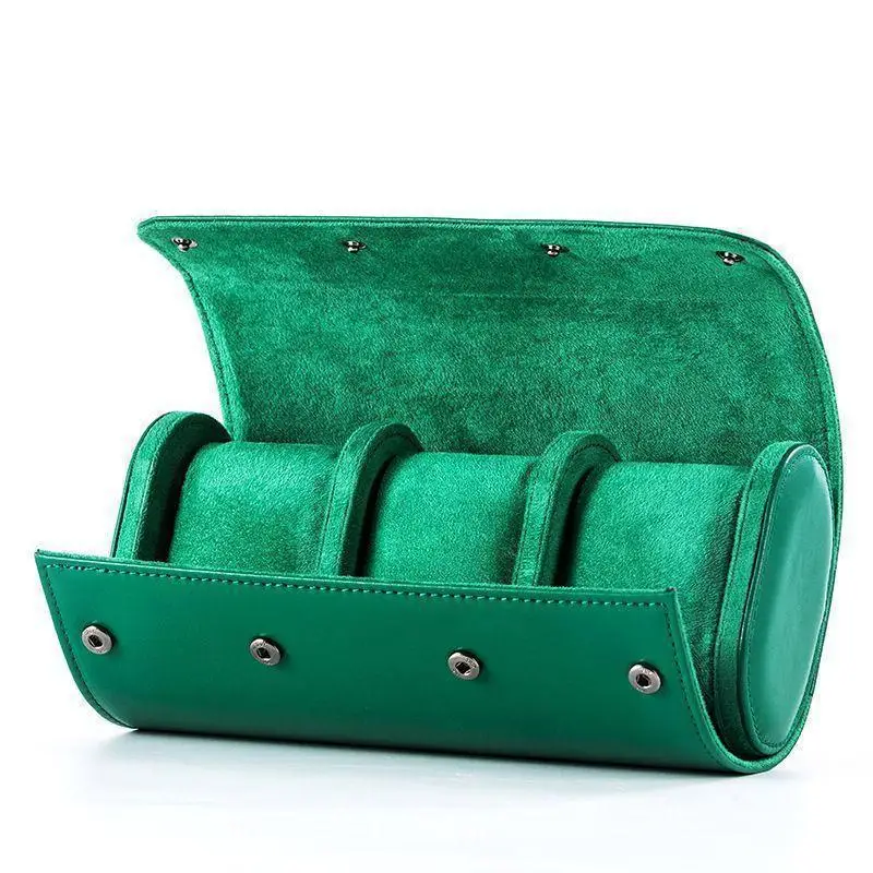 New PU Leather Watch Jewelry Box Multi Color Portable Business Outdoor Watch Bag Storage Case Gift